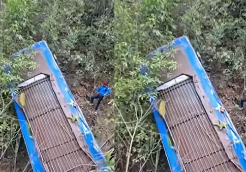 अर्घाखाँचीमा बस दुर्घटना-दुईको मृत्यु, २५ घाइते