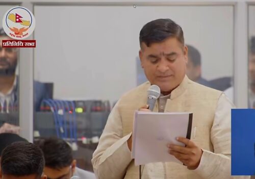 गुगल म्यापका कारण किसानले ऋण नपाएको भन्दै सांसद विक्रम खनालद्वारा सरकारको ध्यानाकर्षण